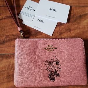 Coach special edition minnie mouse